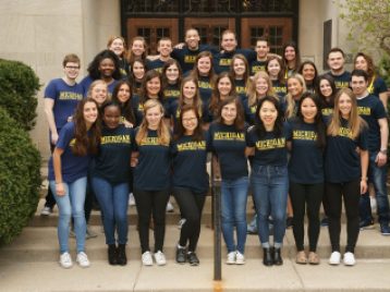 2017 Organizational Studies Graduating Class, April 25, 2017. 